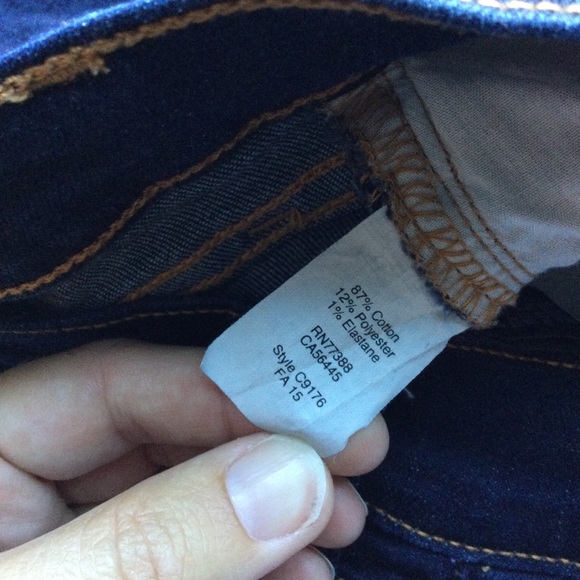J. Crew Stretch Jeans Dark Wash 28 / 28 - Picture 6 of 9
